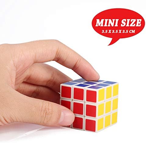 Mini cubo, Interegear Puzzle Party Toy 24 pacote, 1,37 polegada Favor Favort Puzzle Set Setwards para