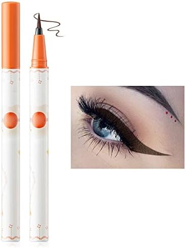 Blmiede Ultra Fine Color Deliner Pen Pen à prova d'água Longo Durário Não Presbato Rápido Eyeliner de secagem suave e fácil de remover 1 ml de beleza fácil