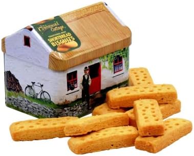 JC Walsh e Filhos Tradicional Irish Shortbread Cookies Box Connemara Cottage