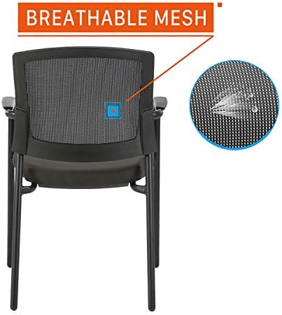 Recepção do escritório da Clatina Mesh Mesh de volta com suporte lombar ergonômico e almofada de assento
