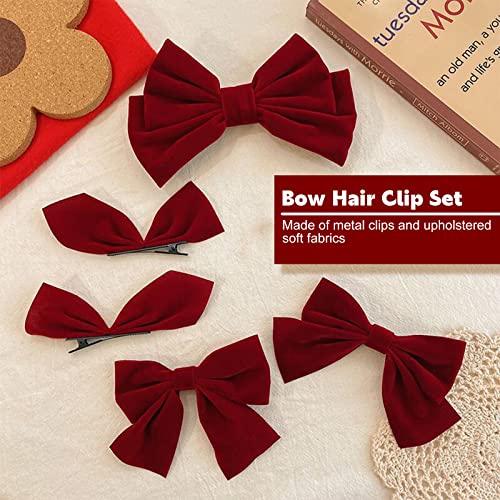 Arco para mulheres para mulheres garotas clipes de cabelo de pato clipes de pato clipes barrette clipe