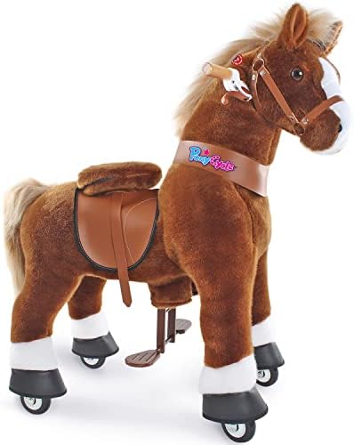Smart Gear Pony Cycle Chocolate, marrom claro ou marrom pilota