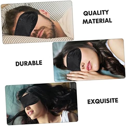 Máscara de olho descartável e aquecida 48 PCs Carro respirável para a cama macia de cama de vôo adormecido