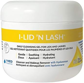 I-Med Pharma I-Lid 'n Lash | Gel de limpeza diária para tampas e cílios