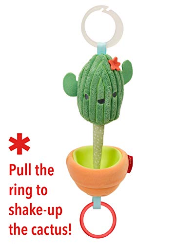 Brinquedo de carrinho de bebê Skip Hop, Growstand Grow & Play Jitter, Cactus