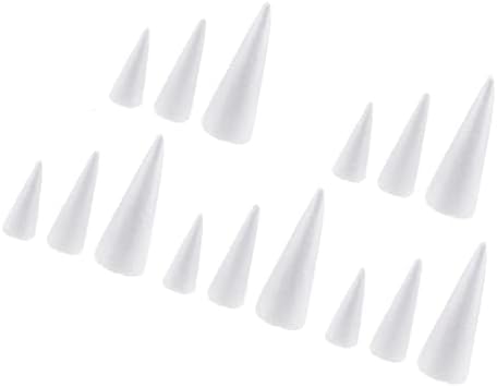 Cortadores de espombos em forma de cone em forma de cone em forma de cone para artesanato de modelagem