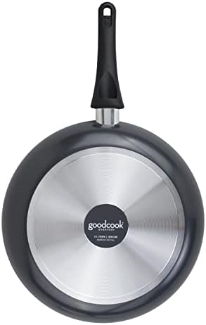 Goodcook Classic 11,75 Saute Pan antiaderente de panelas, grande, preto