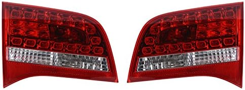 Novo par de luzes traseiras internas compatíveis com Valeo Audi A6 Wagon 2010 4F9945094E 4F9945093E 43848