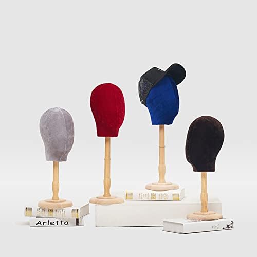 Cabeça de chapéu de molde de cabeça mannequin Head Dummy Head Hat Helder Display Stand Holder Mold