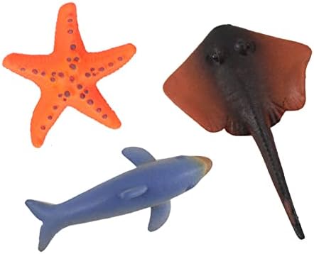 Cultive um animal oceano em água - adicione água e cresce até 9 - Bath Bath Bath Bath Bath Science Fun, expandindo a novidade Magic absorvente Polymer Toy