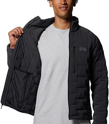 Mountain Hardwear Men Stipledown Jacket para caminhadas, mochilas, camping e desgaste diário | Isolado e durável