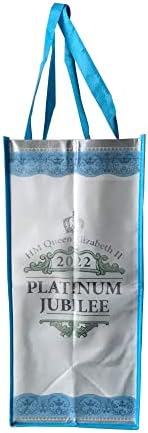 Elgate Platinum Jubileu Non Sebo Bag Memorabilia Rainha Elizabeth Bag de Bolsa de Ombro Presente, 75454-000