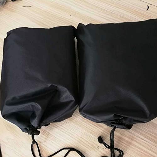 Aspzq Lazer Chaves Capas de cadeira de jardim Capa à prova de poeira à prova de poeira capa de cadeira anti-UV fácil de limpar, preto