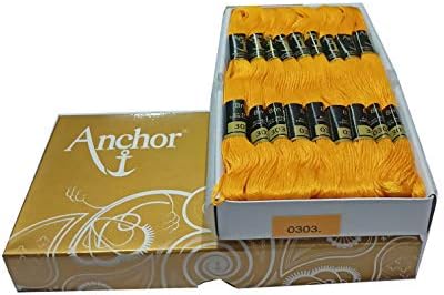 ABN Exporta ancoragem de algodão Cross Stitch Bordado de bordado manual Fio DN Não. 302