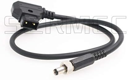 SZRMCC D Toque para 5.5x2.1mm DC com cabo de alimentação de bloqueio de 12V para dispositivos de vídeo PIX-E5 PIX-E5H PIX-E7 Monitor