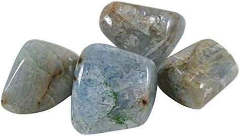 Harmonize o pacote de pedras de cura de Reiki Natural de Aquamarina de 4 peças