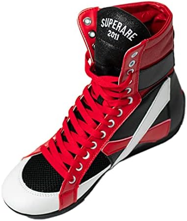 Superare Boxing Shoes - MMA Kick Boxing Pro Fighting Boots e Treining Workout Shoes