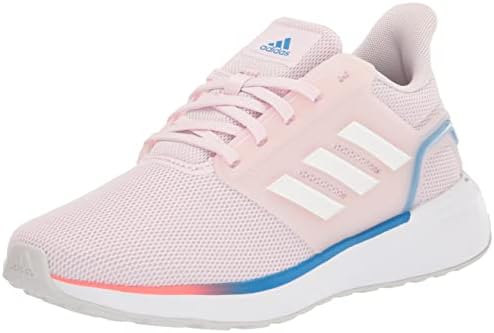 tênis de corrida para mulheres da Adidas, quase rosa/branco/turbo, 8.5