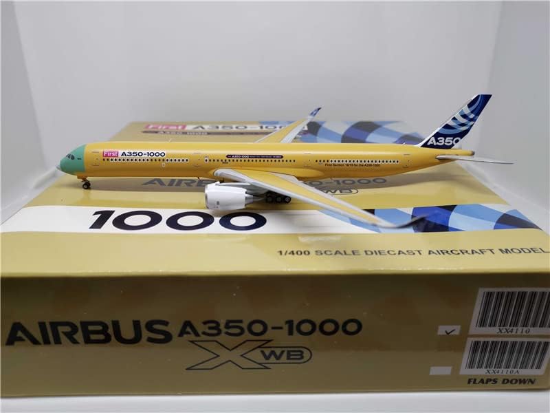 JC Wings for Airbus Primeira Seção 16/19 para o A350-1000 F-Wmil 1/400 Diecast Aircraft Modelo pré-construído