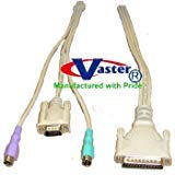 Superecável - 15081-6 ft - Rose KVM Auto Device Cable Set