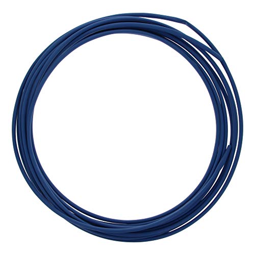 OTHMRO 1PCS Tubulação de encolhimento de calor 2: 1 Vários de cabo de cabo elétrico Isortentamento de isolamento elétrico Tubo de encolhimento de calor azul