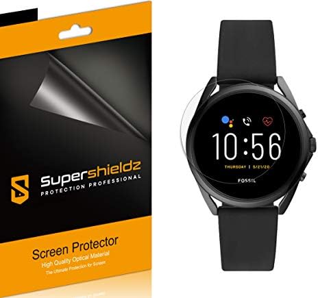 Supershieldz projetado para fossil Gen 5 LTE Smartwatch Protector, Escudo Clear de alta definição