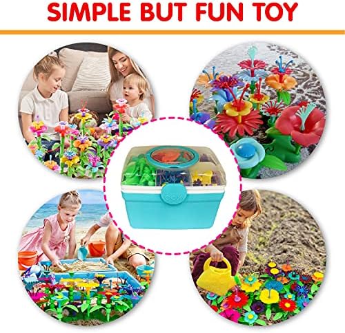 BOTARO FLOR GARDEN Building Toys STEM Toys educacionais para meninas, Flower Fingle Gardening Gift for Birthday