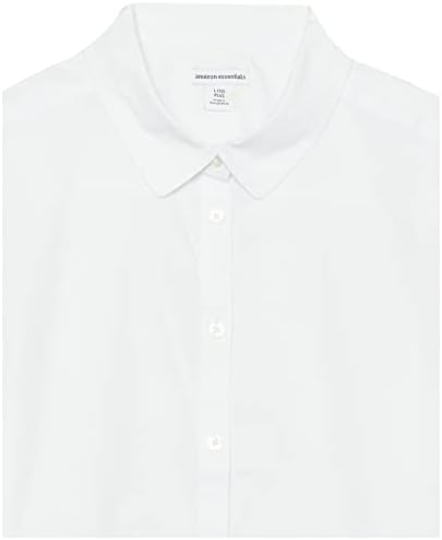 Essentials Uniform 'Uniform Sleeve Shirt Popline Button-Down camisetas, pacote de 3