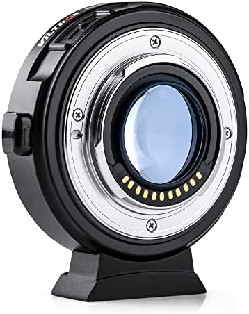 Adaptador eletrônico Viltrox EF-M2 II, redutor focal de 0,71x, compatível com lentes EF Canon para
