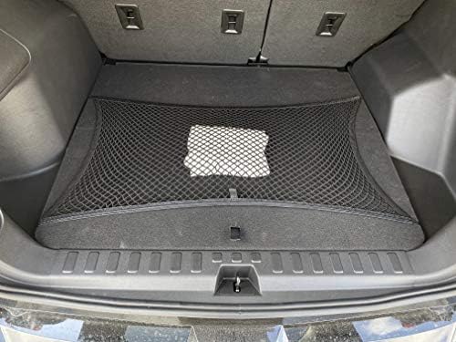 Rede de carga de malha de tronco no estilo de piso para Chevrolet Equinox 2018-2023 - Acessórios para carros - organizadores de troncos premium e armazenamento - rede de carga para SUV - organizador de transportadora de veículos para Chevrolet Equinox