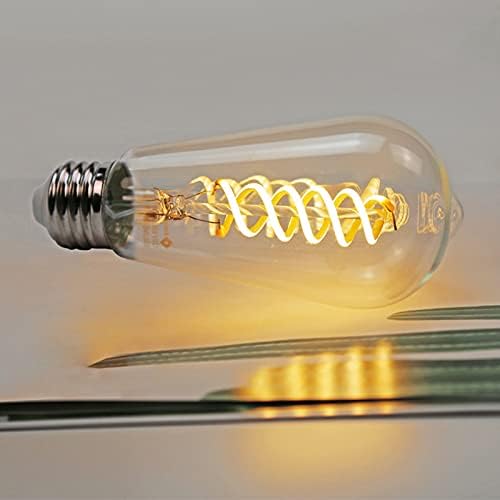 Lâmpadas de 6 pacote Edison, lâmpadas de tungstênio nostálgicas de 6w, lâmpada de fuligem criativa,