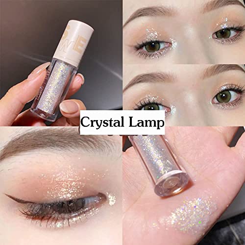 4 Cores Liquid Glitter Glitter Sheshadow Eyeliner Makeup Stick.
