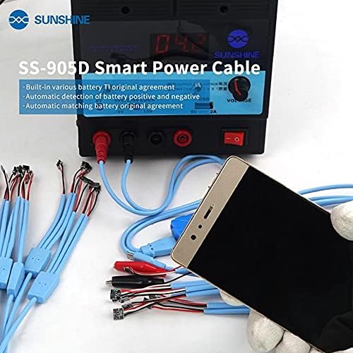 Sunshine SS-905D Cabos de energia DC dedicados Serviço de telefonia profissional Dedicated Power Cable para Android Series