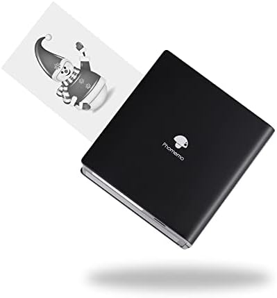 PHOMEMO M02 MINI TERMAL PCOLEGE PCOLEL Telefone Telefone Bluetooth Conectado Impressora portátil Impressora sem fio Sticker Machine compatível com iPhone Android para negócios, scrapbooking, criação