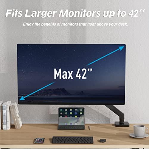 Mountup Dual Monitor Stand e Ultrawide Monitor Mount Bundle