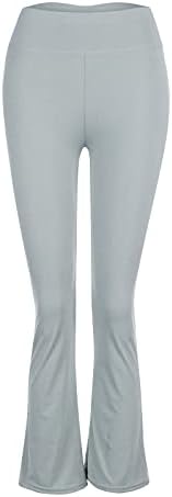 Calças de ioga de iopqo leopardo com bolso solto de ioga slim casual calças femininas esportes calças