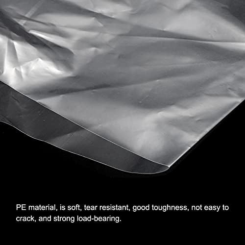 Patikil Clear Flat Open Poly Bags não charneos