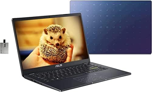 ASUS 2022 Laptop HD de 14 , processador Intel Celeron N4020, 4 GB de RAM, 64 GB EMMC, Webcam,