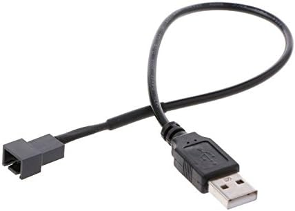 3pcs USB um cabo de conector do adaptador de estojo masculino a 3 pinos