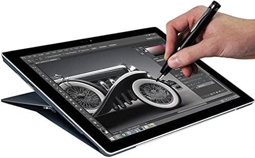 Caneta Broonel Black Fine Point Digital Active Stylus - Compatível com o laptop Lenovo ThinkPad L13 Gen 3 13