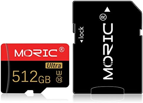 512 GB de cartão de memória Micro SD Card 512 GB Classe de alta velocidade 10 para smartphone/ação câmera/tablet/notebook