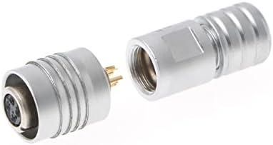 Conector de 4 pinos femininos para Z-Cam E2 S6 F6 Push-Pull Socket Impermeat Plug para câmera ZCAM