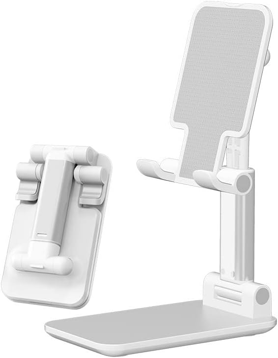 Montagem de celular ladumu montagem dobrável Ajustável Fácil de usar Phone Stand Fas fácil de carregar multi-ângulo