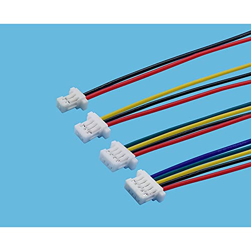 10pcs jst sh1.0 1,0 mm fêmea a fêmea conector do cabo de conector de conector duplo jst 1.0 2/3/4/5/6/7/8 Conector