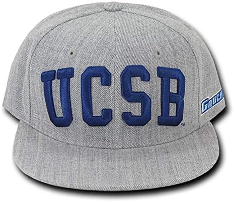 Universidade da Califórnia Santa Barbara UCSB Gauchos NCAA Heather Grey Chape