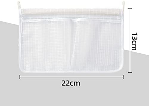 Zerlibeable geladeira armazenamento saco de rede pp bolso duplo para vários itens cozinha dentecedores