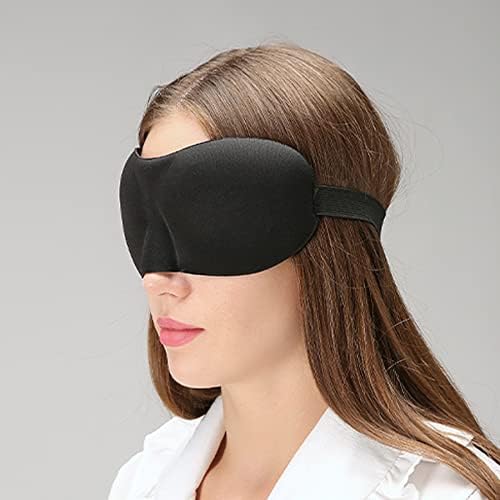Máscara para os olhos do sono Trippal, a vendência do sono com contornos em 3D, cobertura de sombra de olho de conforto suave para viagem