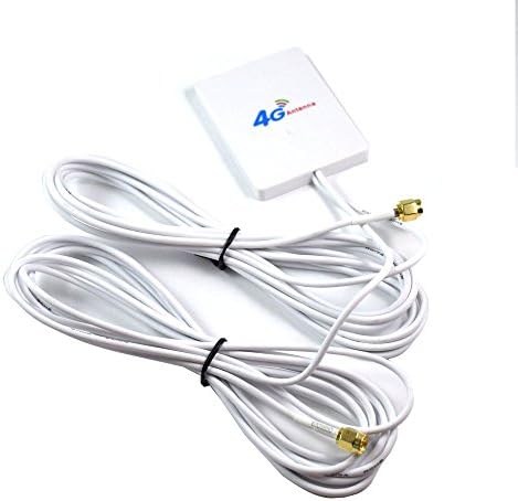 4G LTE Antena SMA Connector Dual Alto ganho 28dBi para Huawei E3276S E3272 E8278 E5786 E5372 E5375 E1550
