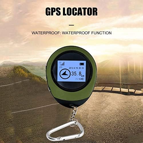 Receptor de navegação GPS do XWWDP Tracker com fivela USB recarregável para o turismo florestal Turismo
