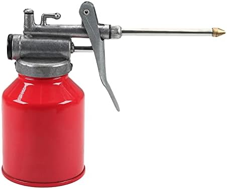 O óleo de bettomshin pode bombear o óleo de lubrificação de lubrificação de lubrificação de alta pressão de metal de alta pressão pode engarrafar pistola de óleo manual com rígido bico de bomba de polegar 1pcs